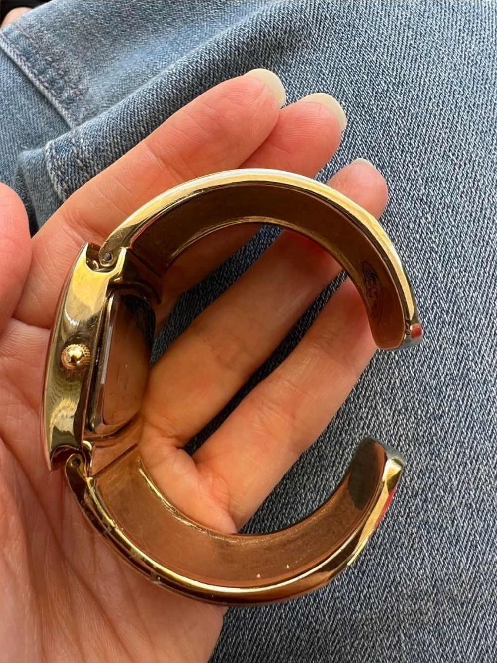 Geneva Gold Tone Bracelet Watch - Gold